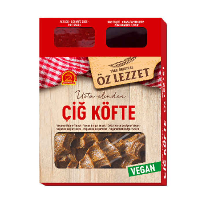 Öz Yufka Cig Köfte / Bulgur- välipala 340g - Valmisruokasäilykkeet - 8320 - 1
