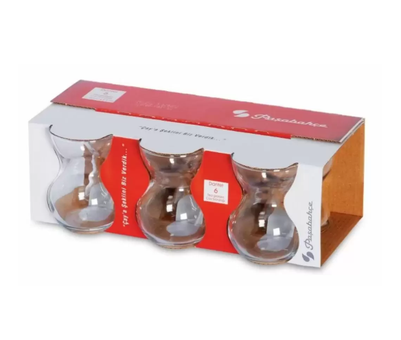 Pasabahce Dantel Teelasi 6kpl 42841 - Astiat ja aterimet - 18170 - 1