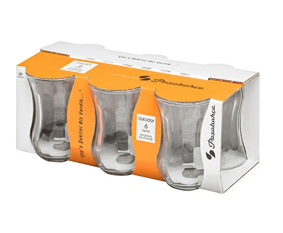 Pasabahce Uskudar Teelasi 6kpl 42021 - Astiat ja aterimet - 14610 - 1