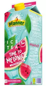 Pfanner Ice Tea Watermelon/ Vesimeloni Jäätee 750ml - Limonadit ja virvoitusjuomat - 14650 - 1