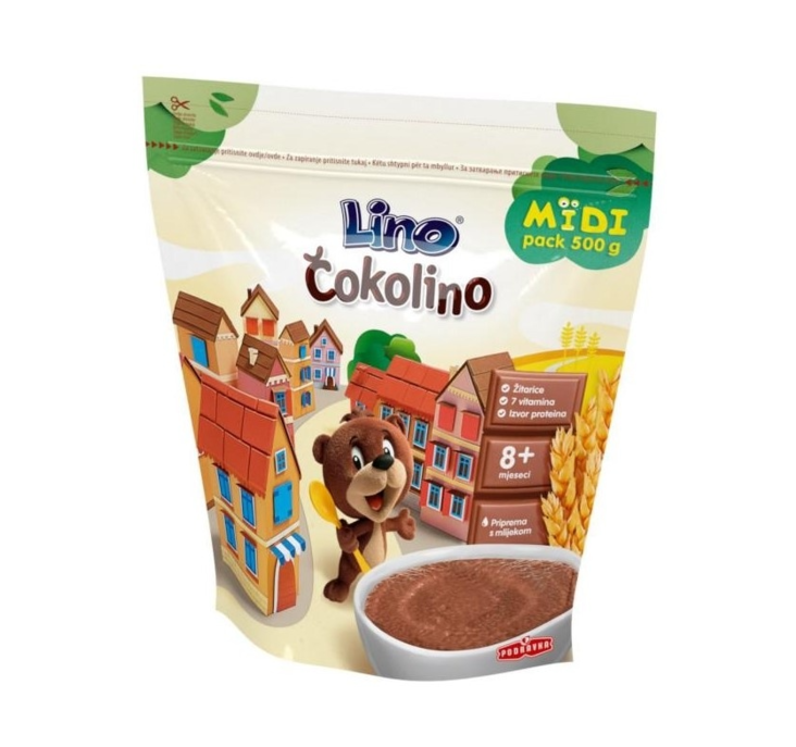 Podravka Lino Chocolino/ Kaakao puuro 500g - Murot - 5950 - 1
