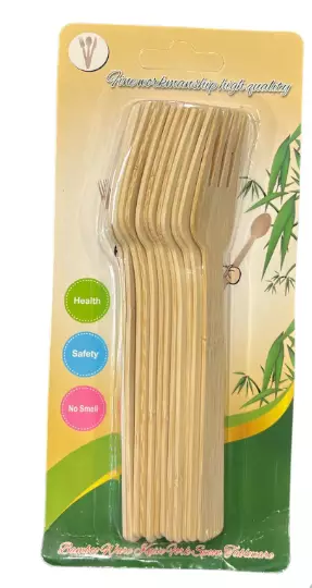 Puinen kertakäyttöhaarukka 2622 - Take Away -tuotteet - 15210 - 1