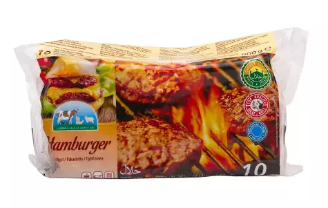 Qibbla Hamburger / Hampurilaispihvi 6x900g - Nauta pakasteet - 11220 - 1