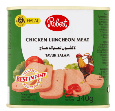 Robert Tavuk Salam / Kana salami 340g TNK - Kana- ja kalkkunasäilykkeet - 6160 - 1