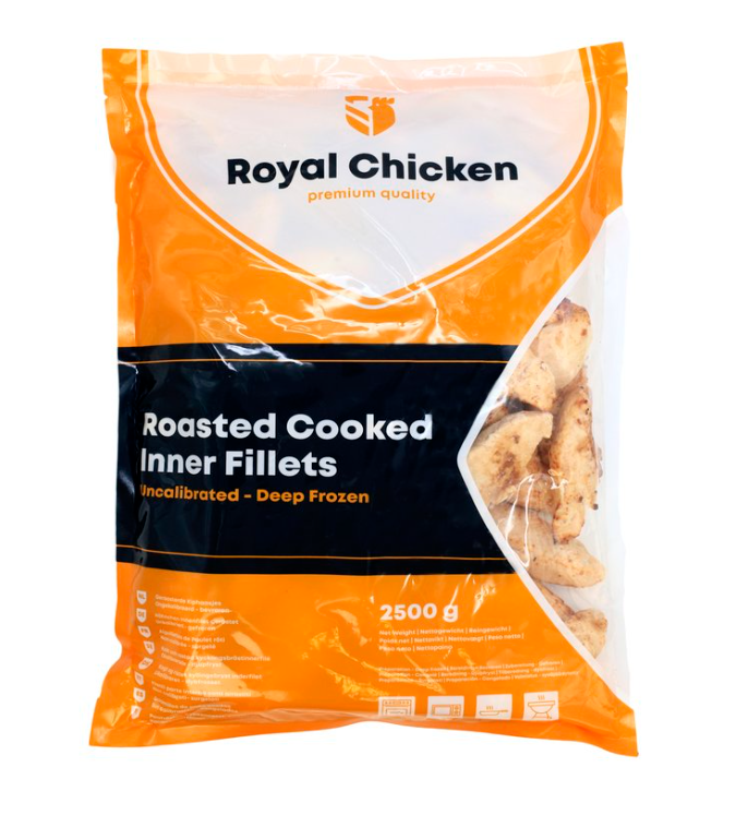 Royal Chicken Grillattu broilerin sisäfilee 2,5 kg - Kana pakasteet - 16550 - 1