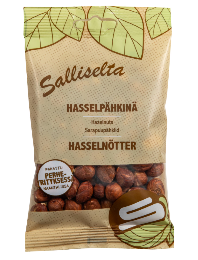 Sallinen Hasselpähkinä 80g - Pähkinät - 19360 - 1