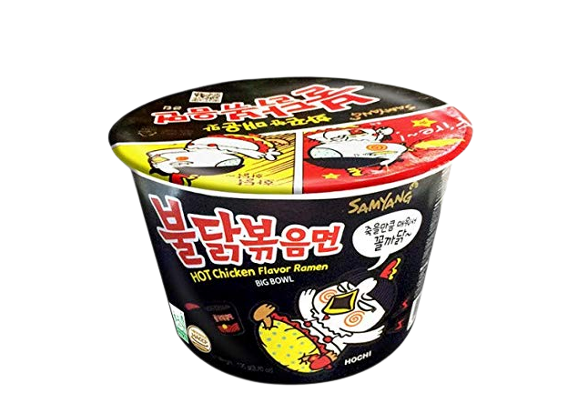 Samyang Buldak Spicy Chicekn Pikanuudeli Big Bowl 105g - Nuudelit - 15080 - 1