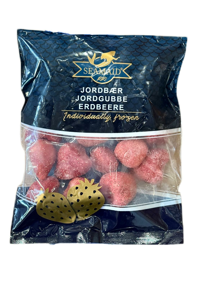 SeaMaid IQF Strawberry(No Stalk)/ Pakastettu Mansikka 250g - Pakastemarjat - 17240 - 1