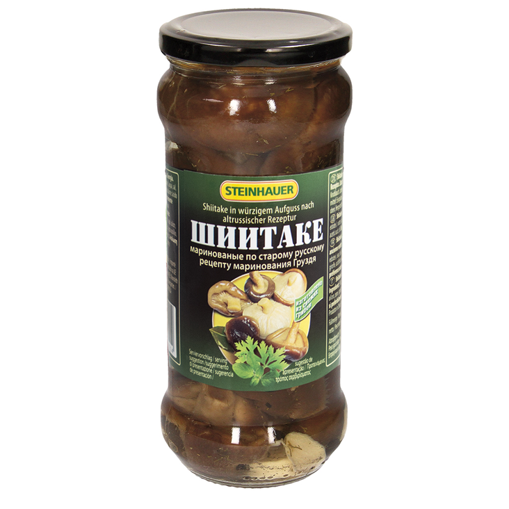 Steinhauer Shiitake/ Shiitake säilyke 530g CAM - Sienisäilykkeet - 20800 - 1