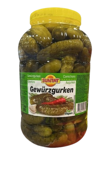 Suntat Salatalik / Suolakurkku mausteliemessä 5000ml PET - Kurkkusäilykkeet - 20670 - 1