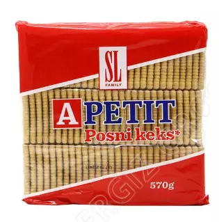 Swisslion Apetit Biscuit 570g - Täytekeksit ja vohvelit - 15410 - 1