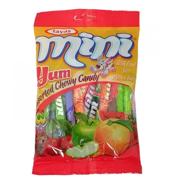 Tayas Mini Yum Assorted Chewy Candy / Kirpeä Karkki Mix 170g - Irtomakeiset - 11950 - 1