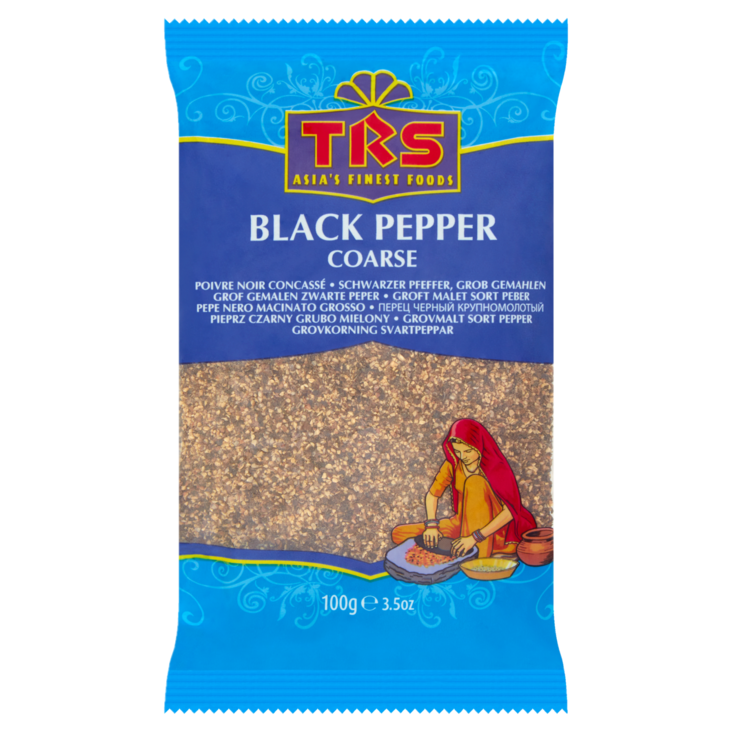 TRS Black Pepper Coarse/ Mustapippuri Karkea 100g - Yleismausteet - 17790 - 1