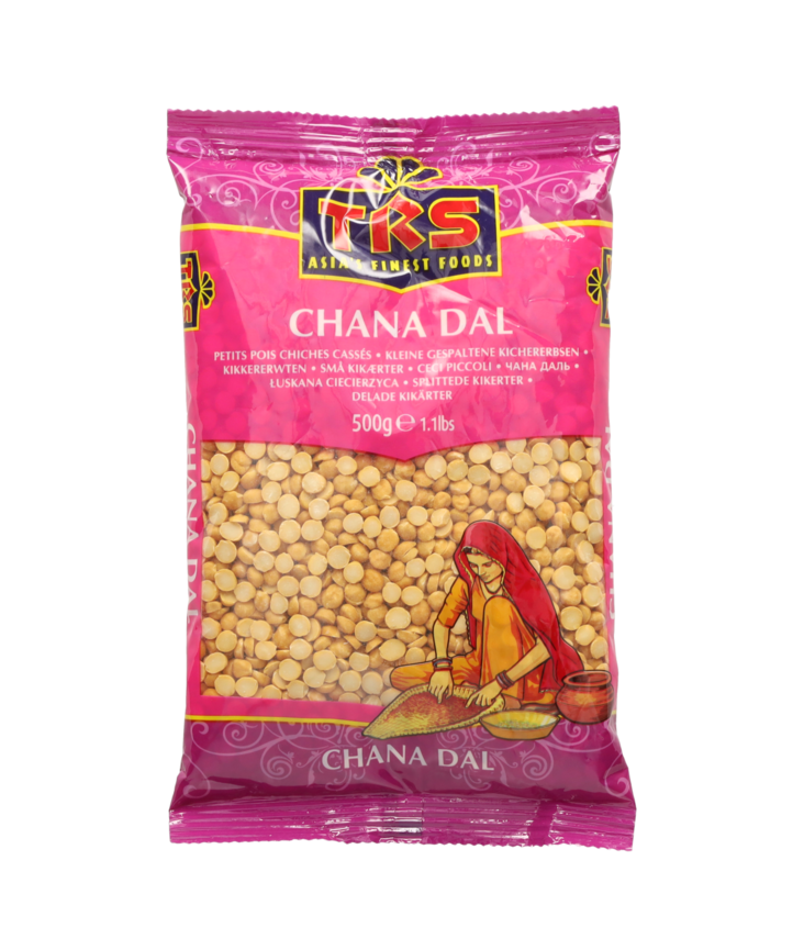 TRS Chana Dal/ Halkaistut Kikherneet 500g - Linssit - 12600 - 1