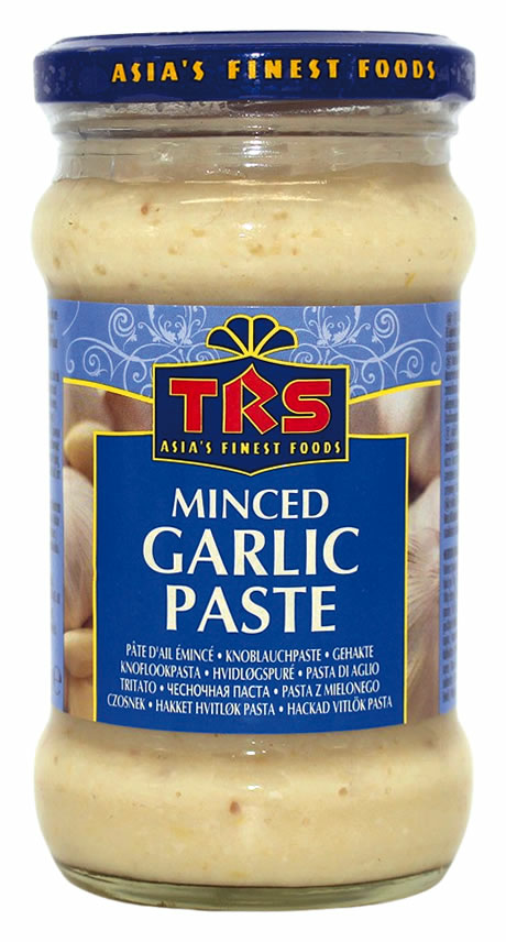 TRS Minced Garlic Paste/ Jauhettu Valkosipulitahna 300g - Erikoiskastikkeet - 17780 - 1