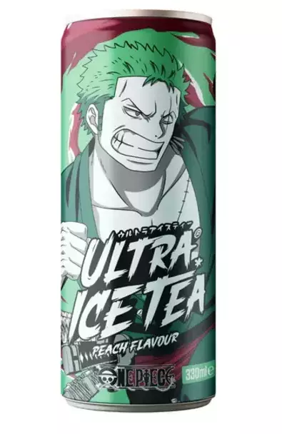 Ultra Ice Tea Peach Flavour One Piece 330ml - Limonadit ja virvoitusjuomat - 15890 - 1