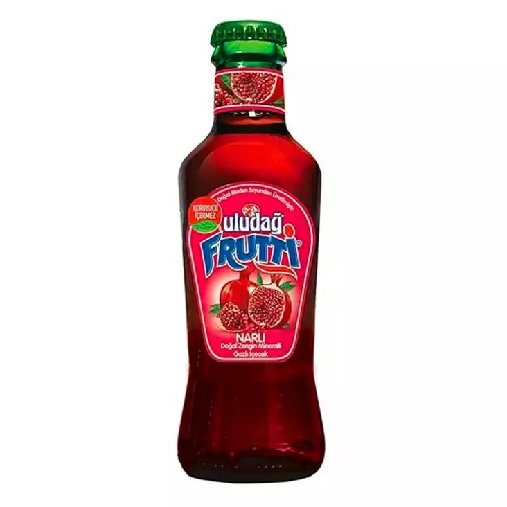 Uludag Frutti Narli / Granaattiomena Kivennäisvesi 200ml CAM - Kivennäis- ja lähdevedet - 10660 - 1