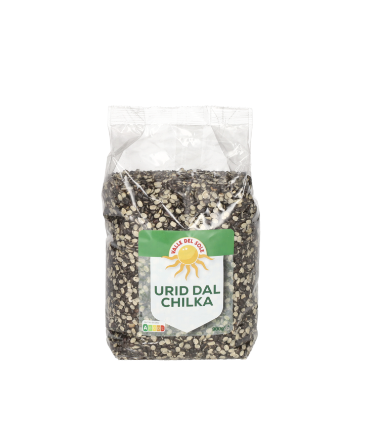VDS Urid Dal Chilka/ Halkaistut Mungpavut 900g - Kuivatut pavut - 18010 - 1