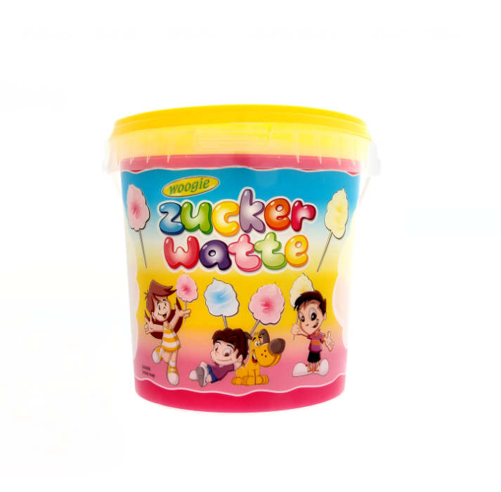 Woogie Candy floss bucket Karkki 50g - Irtomakeiset - 17510 - 1
