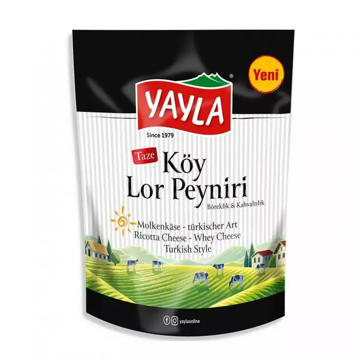 Yayla Taze Köy Lor Peyniri Raejuusto 350g - Erikoisjuustot - 7090 - 1