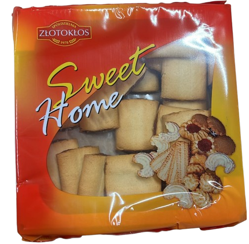 Zlotoklos Cookies with marmalade / Marmeladitäytetty keksi 400g - Täytekeksit ja vohvelit - 21420 - 1