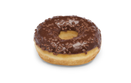 Schulstad Suklaakuorrutteinen Donitsi 48x58g - Makeat leivonnaiset - 19821 - 1