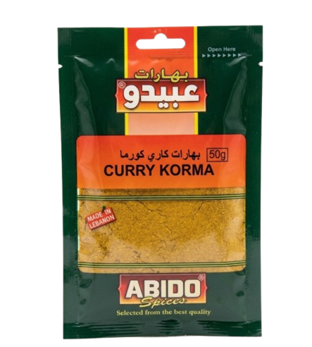 Abido Spices Curry Korma jauhe 50g - Yleismausteet - 21321 - 1