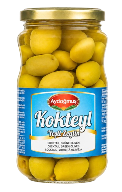 Aydogmus Kokteyl Yesil Zeytin / Cocktail- Vihreät oliivit 350g CAM - Oliivisäilykkeet - 21581 - 1