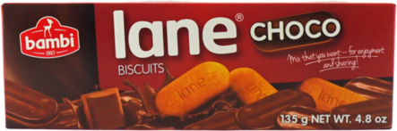 Bambi Lane Choco Biscuit 135g - Täytekeksit ja vohvelit - 3511 - 1
