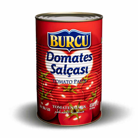 Burcu Domates Salcasi / Tomaattipyree 4300g TNK - Tomaatti- ja paprikasäilykkeet - 11371 - 1