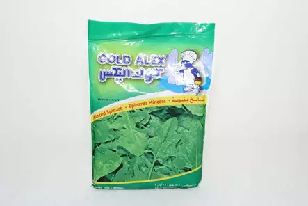 Cold Alex Spinach leaves / Pinaatti Lehti 400g - Pakaste vihannekset - 1781 - 1