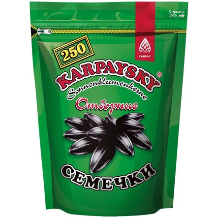 Karpaysky Black Sunflower seeds/ Auringonkukansiemenet 250g - Siemenet - 20751 - 1