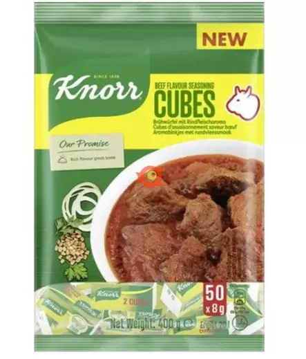 Knorr Bouillon Cubes Beef 400g - Liemikuutiot ja -jauheet - 14861 - 1