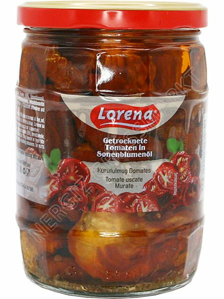 Lorena Dried Tomatoes in Oil/ Kuivattu Tomaatti Öljyssä 500g CAM - Tomaatti- ja paprikasäilykkeet - 18961 - 1