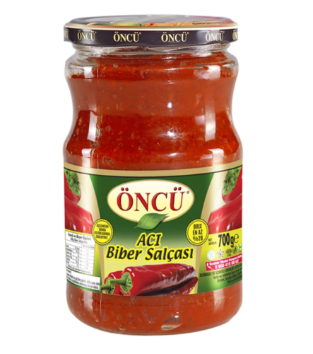 Öncu Biber Salcasi Aci / Tulinen paprikatahna 700g CAM - Tomaatti- ja paprikasäilykkeet - 5381 - 1