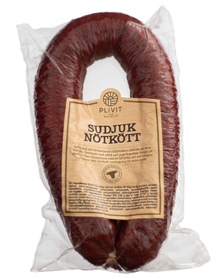 Plivit Sudjuk Premium/ Naudanlihamakkara 450g - Sucuk makkarat - 20081 - 1