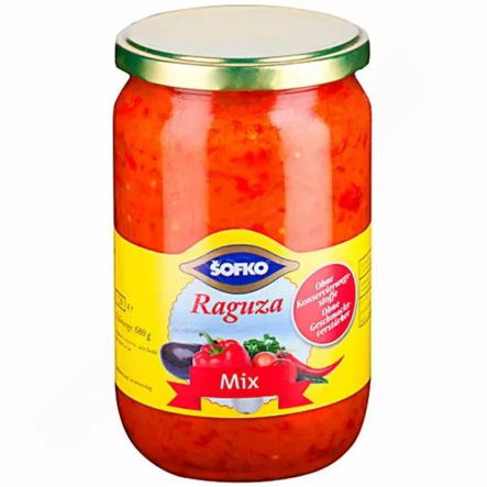 Sofko Raguza Mix 720g - Tomaatti- ja paprikasäilykkeet - 14001 - 1