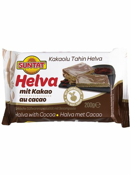 Suntat Cocoa Helva/ Kaakao Helva 200g - Turkish Delight & Halvat - 19051 - 1