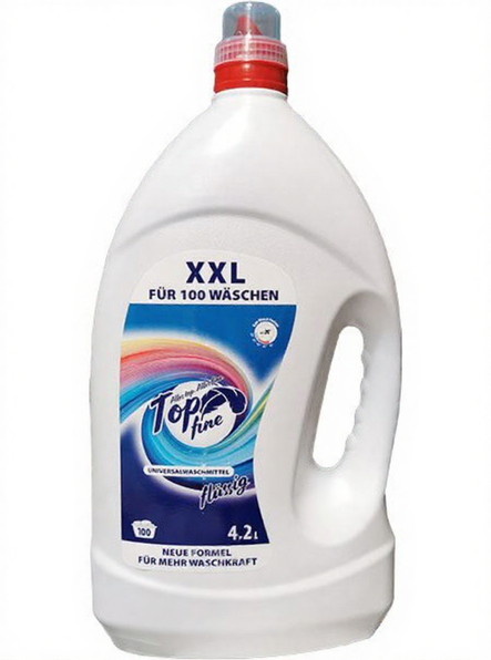Top Fine XXL Detergent/ Nestemäinen pesuaine 4,2L - Pyykinpesuaineet ja -tarvikkeet - 18991 - 1