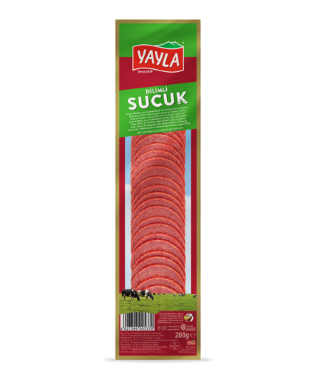 Yayla Dilim Sucuk / Viipaloitu valkosipulimakkara 200g - Nauta leikkeleet ja makkarat - 5191 - 1