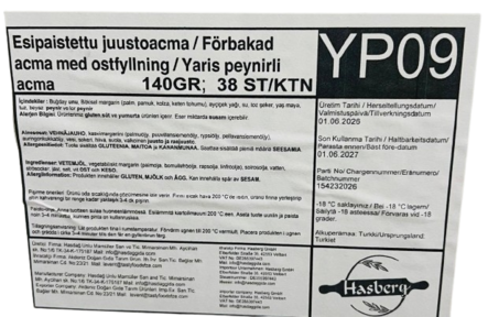 YP09 Esipaistettu Juustopogaca 140g - Suolaiset leivonnaiset - 20571 - 1