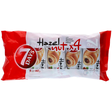 7 Days Crossant Hazelnut / Hasselpähkinäcroisantti 4x60g - Täytekeksit ja vohvelit - 18731 - 1