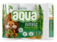 Aqua Bambu Toilet Paper WC- paperi 12rulla - Talouspaperit ja WC-paperit - 19411 - 1
