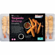 Fishermans ChoiceTorpedo Shrimp Breaded/ Friteerattu katkaravut 285g - Pakasteäyriäiset - 10591 - 1