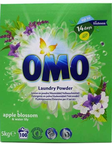 Omo Pulver Apple Blossom & Water Lily Pyykinpesujauhe 100W 5kg - Pyykinpesuaineet ja -tarvikkeet - 15701 - 1