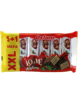Oylum Lo&Ve Hasselpähkinäkuorrutettu vohveli XXL 192g - Täytekeksit ja vohvelit - 21121 - 1