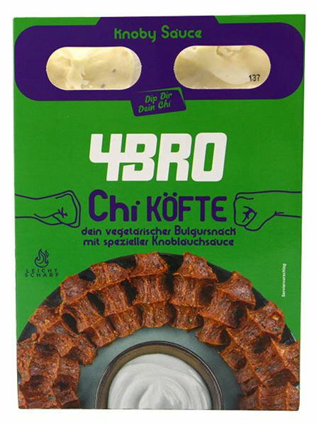 4Bro Chi Köfte/ Kasvisbulgur+ Valkosipulikastike 320g - Valmisruokasäilykkeet - 19321 - 1
