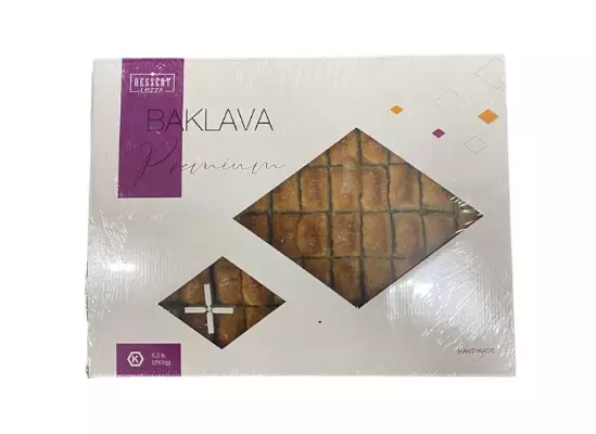 600101 Lezza Baklava With Pistachios / Baklava pistaasilla 3000g Pakastettu - Makeat leivonnaiset - 6901 - 1
