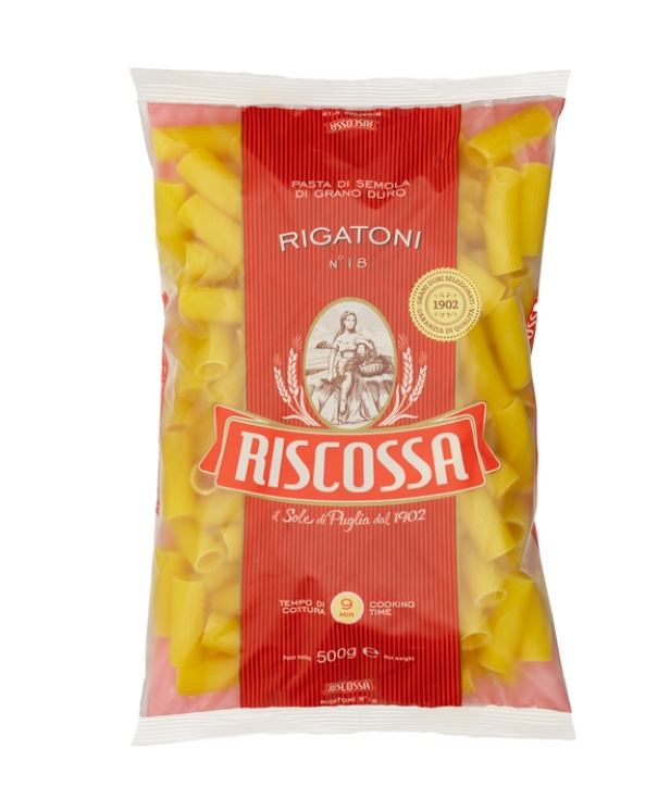 Pasta Riscossa Rigatoni 500g - Pastat - 17341 - 1