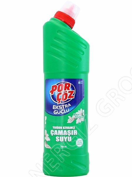 Por Cöz Bleach Thick Liquid/ Valkaisuaine VIHREÄ 750ml - Valkaisuaineet ja mäntynesteet - 17641 - 1